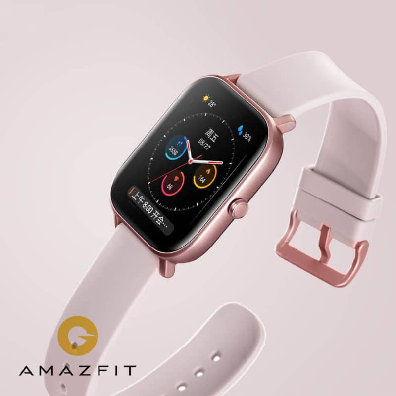 xiaomi amazfit gts pink