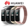 Huawei Honor Band 5 cserélhető színes acél pótszíj