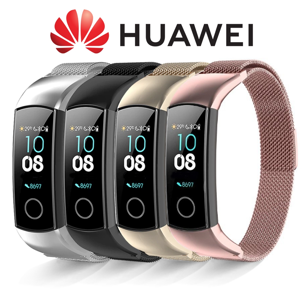 فقط الطريق مزعج  Huawei Honor Band 5 cserélhető színes acél pótszíj - hellowatch.hu