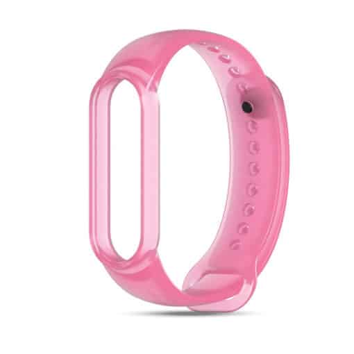 Xiaomi Mi Band 5 és Mi Band 6 okoskarkötő áttetsző szilikon pótszíj - Image 15