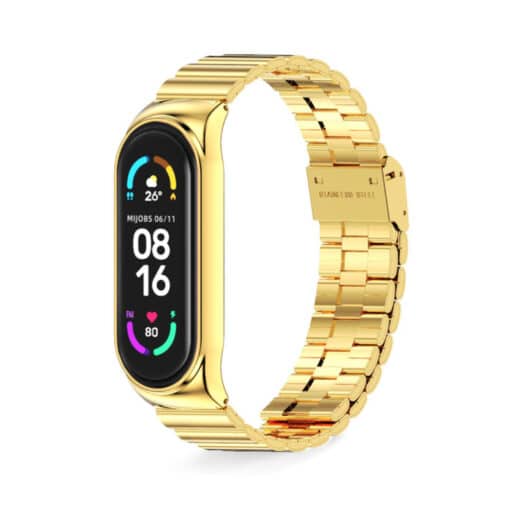 Xiaomi Mi Band 7 okoskarkötő Prémium rozsdamentes acél - pótszíj