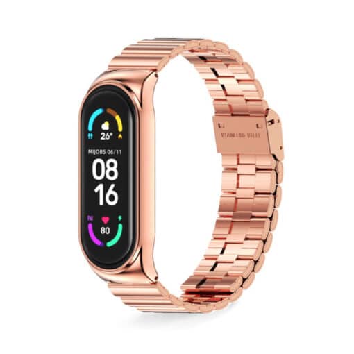 Xiaomi Mi Band 7 okoskarkötő Prémium rozsdamentes acél - pótszíj