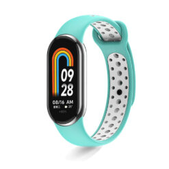 Xiaomi Mi Band 8 okoskarkötő dupla sport pótszíj