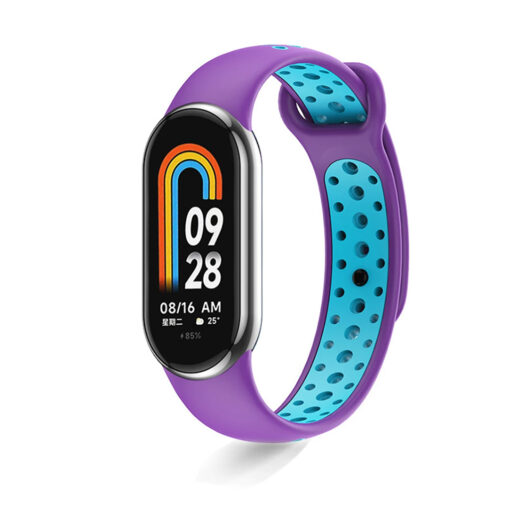 Xiaomi Mi Band 8 okoskarkötő dupla sport pótszíj