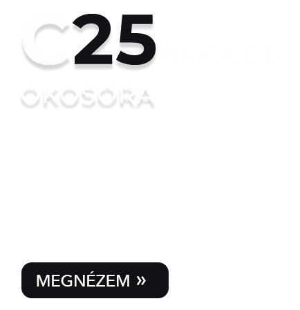 C25 okosóra magyar nyelvű alkalmazással