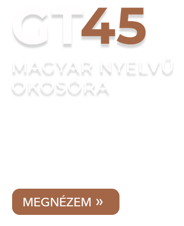 GT45 magyar nyelvű okosóra smartwatch